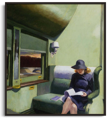 Inspiration Compartiment C Hopper - peinture à l'huile