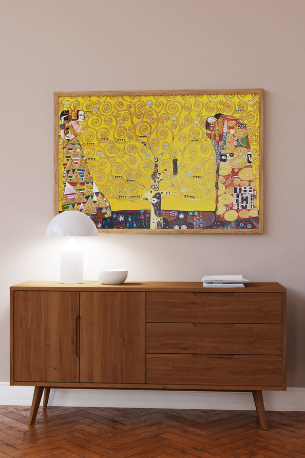Ambiance inspirée de Klimt
