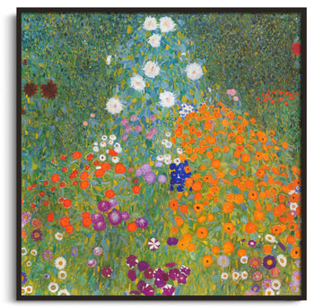 Inspiration Jardin du chalet Klimt - peinture à l'huile
