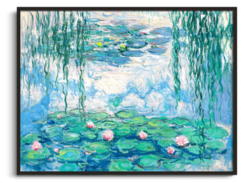 Inspiration Nymphéas VIII Monet - peinture à l'huile
